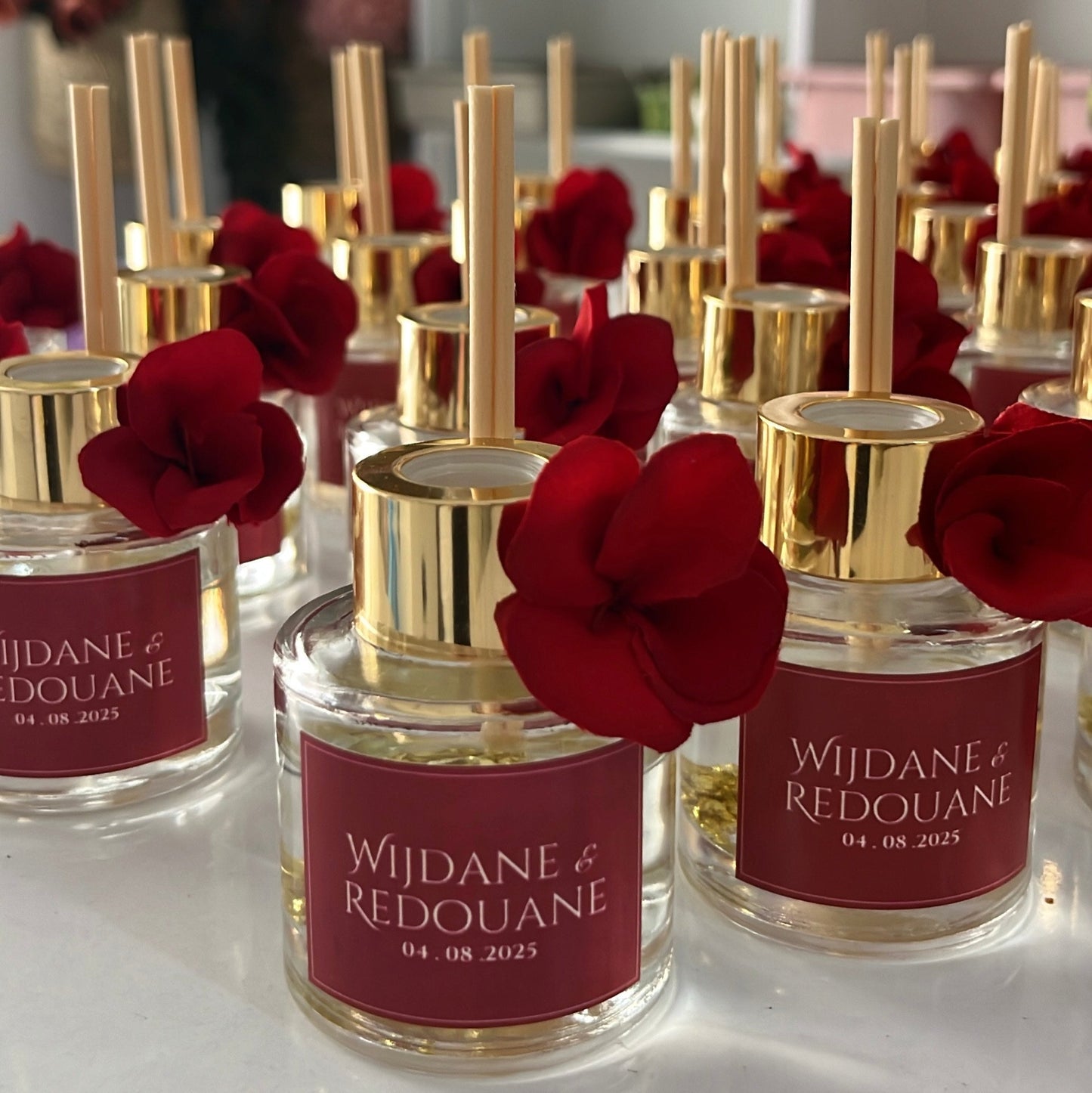 Diffuseur de Parfum Personnalisé – Cadeau d’invité élégant
