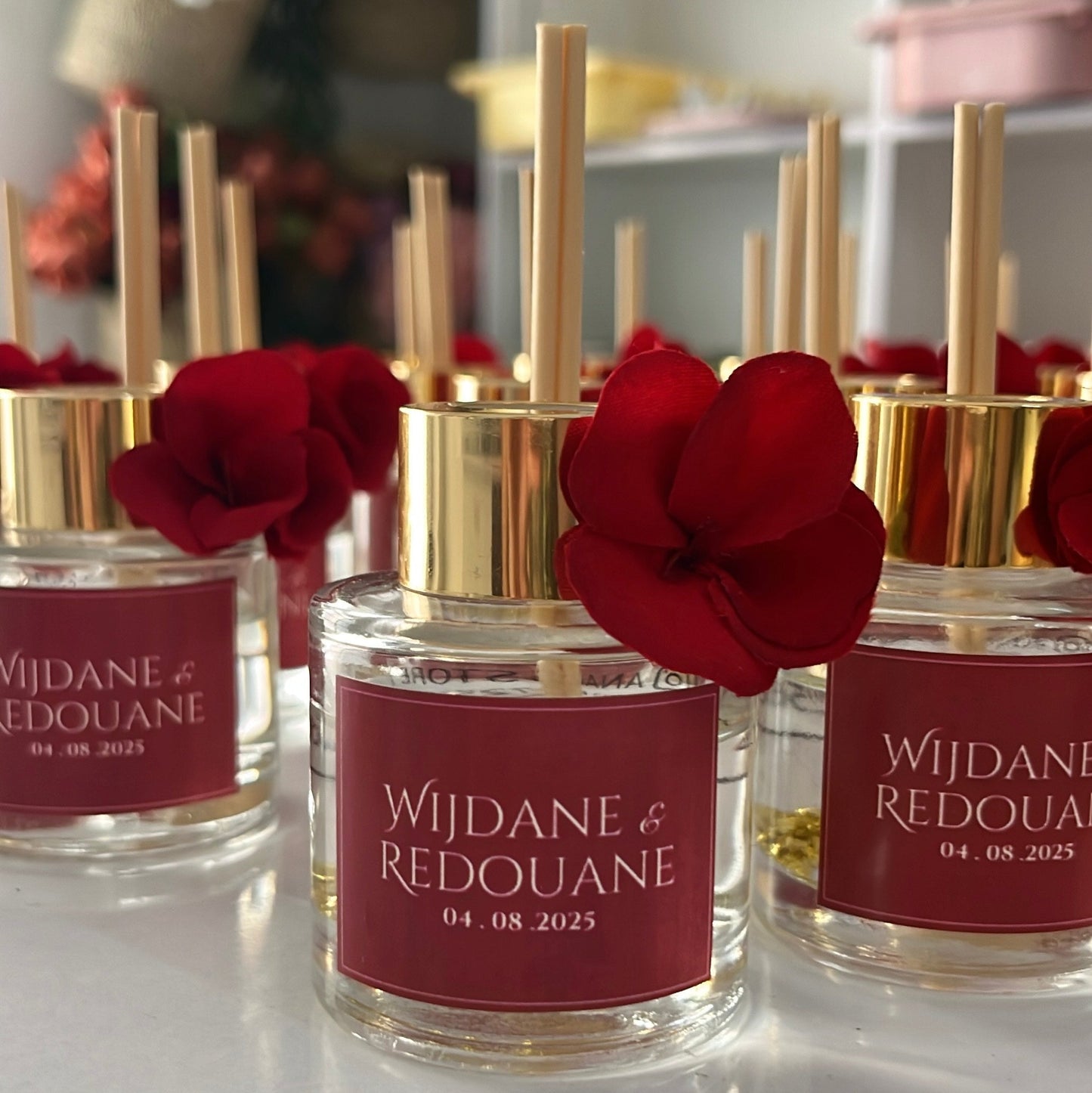 Diffuseur de Parfum Personnalisé – Cadeau d’invité élégant