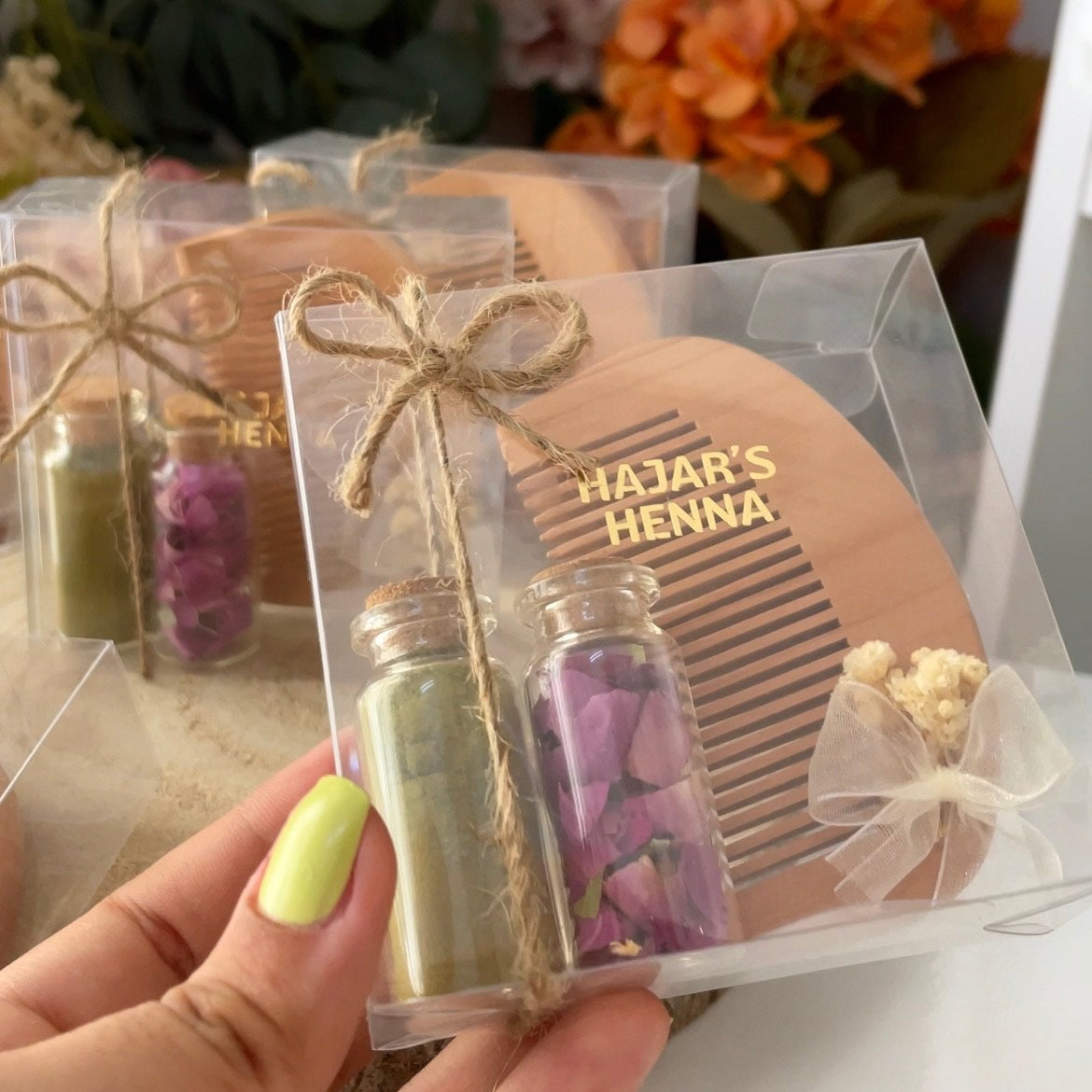 Coffret Cadeau Henné – Élégance & Tradition