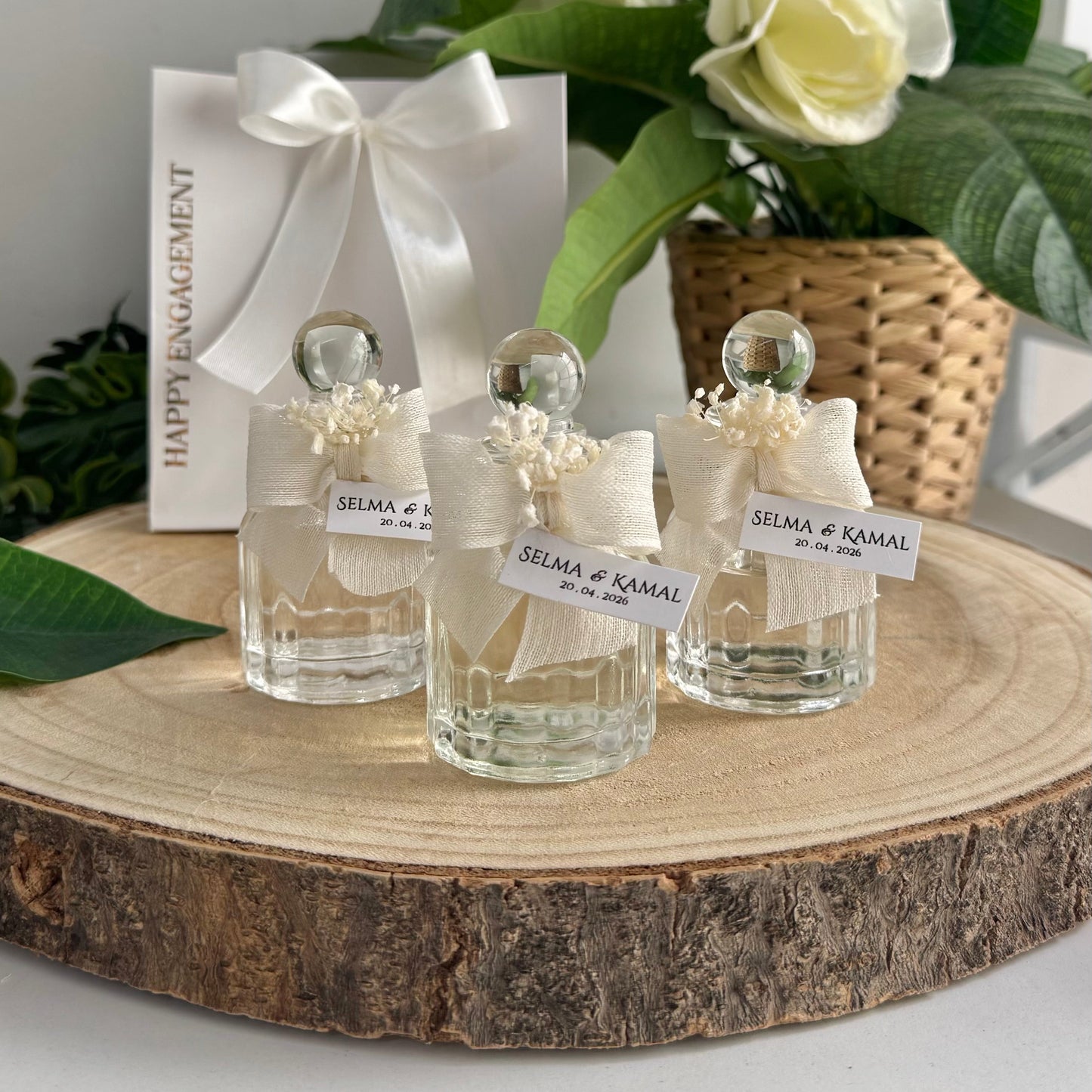 Flacon Parfumé Personnalisé – Cadeau Invité Chic
