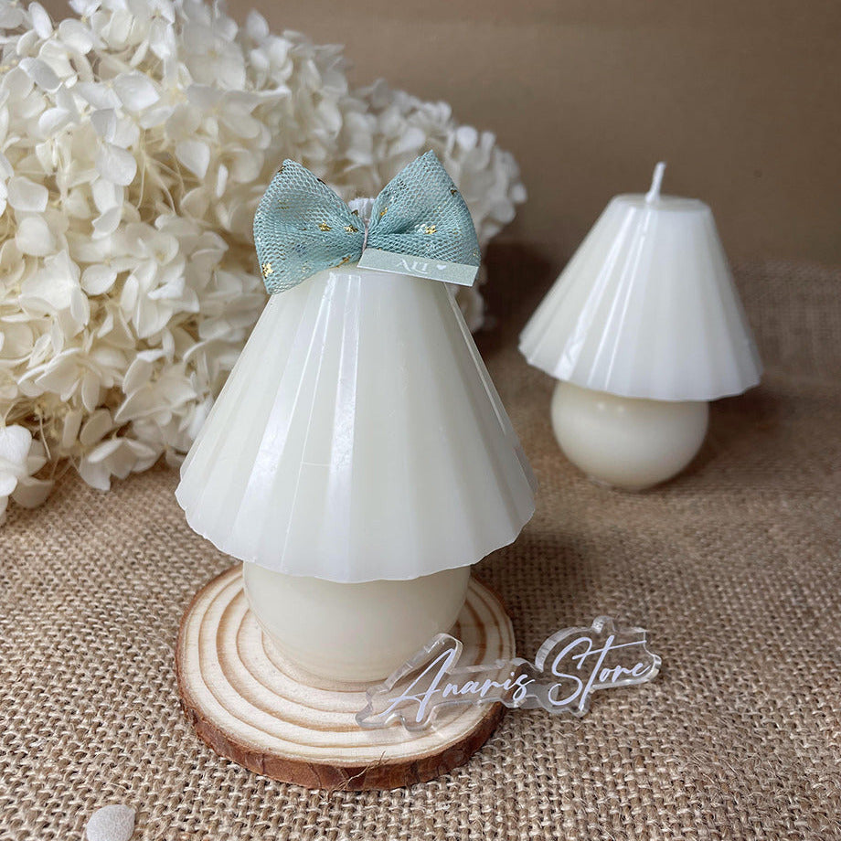 Bougie Élégante en Forme de Lamp, une ambiance chaleureuse et élégante aux occasions spéciales