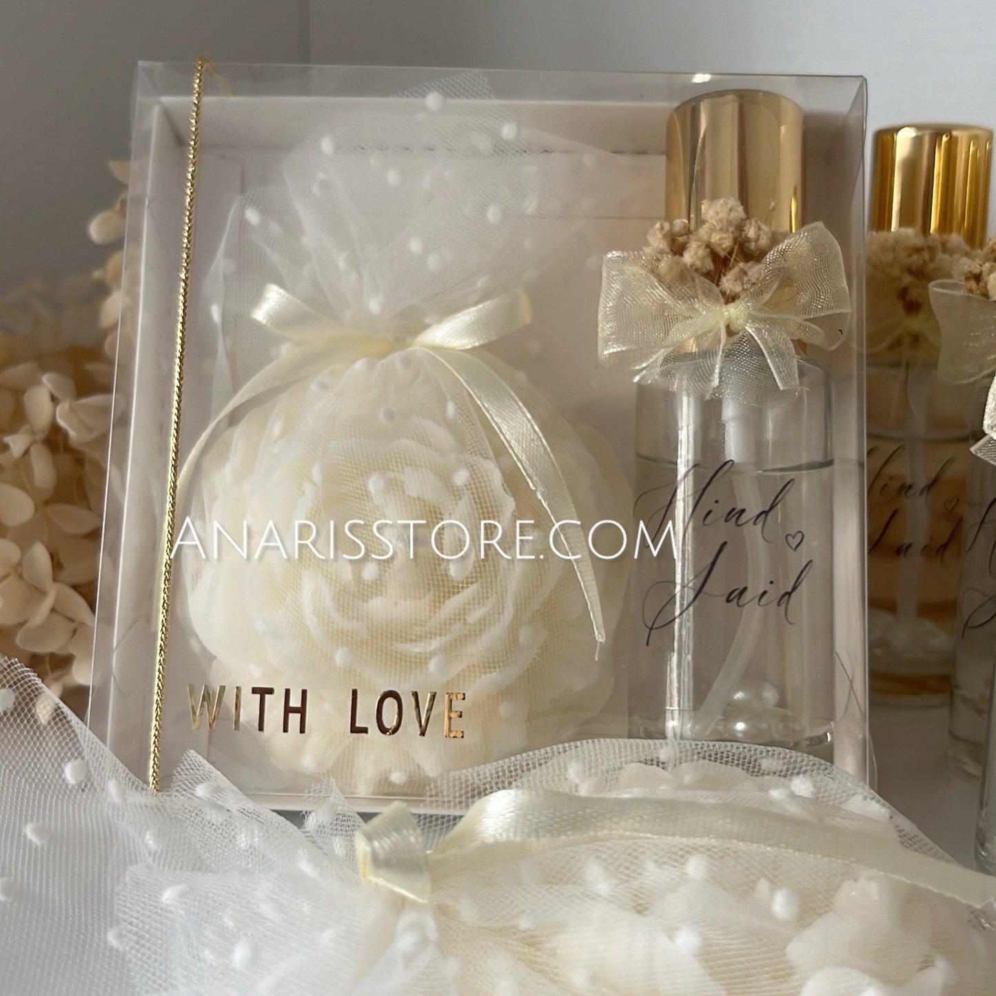 Coffret Cadeau “With Love” – Élégance Artisanale pour les Occasions Spéciales