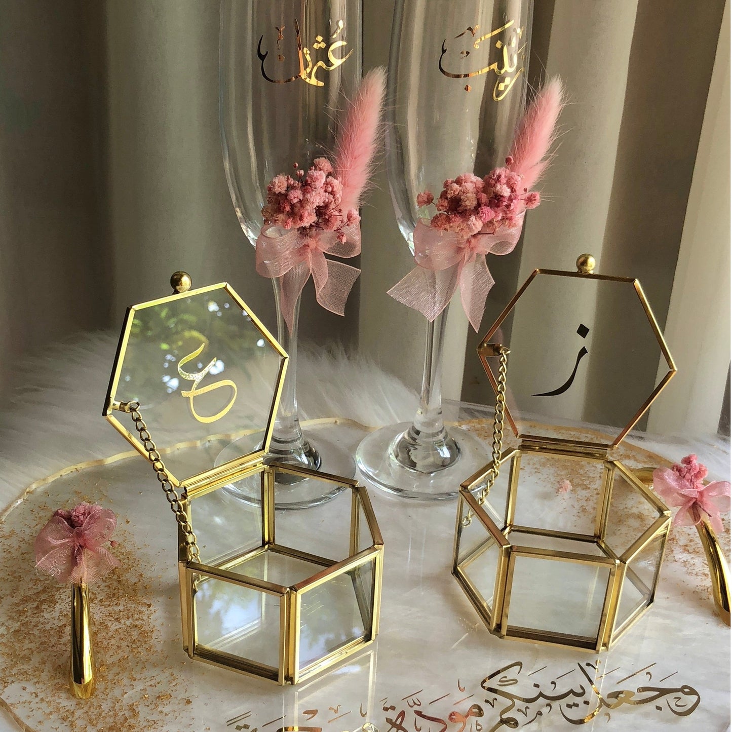 Ensemble fiançaille Personnalisée pour les Occasions Spéciales