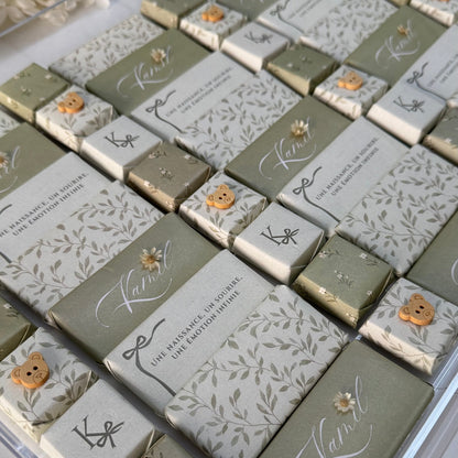 Tablette de Chocolats Personnalisée – Collection Naissance