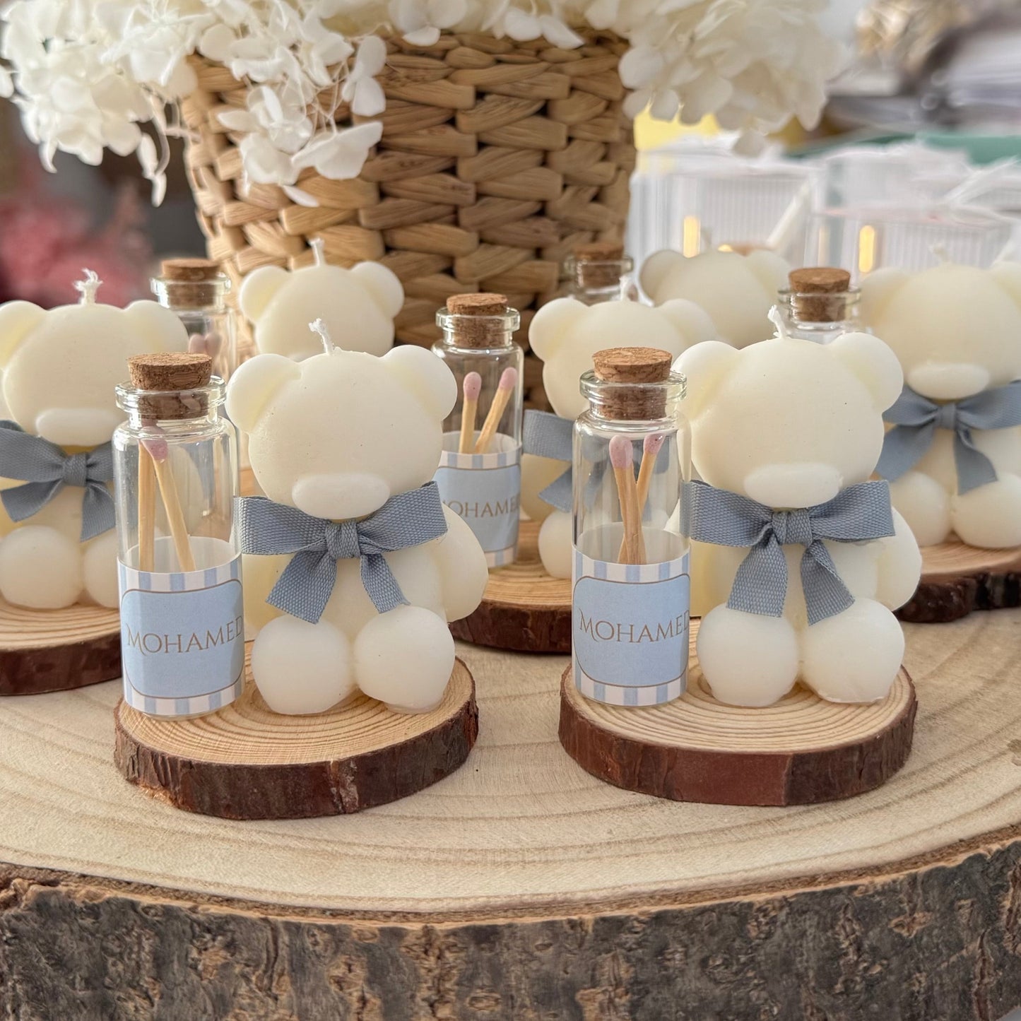 Coffret Cadeau Personnalisé – Diffuseur & Bougie Ourson