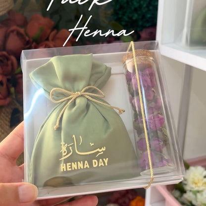 Coffret Cadeau Henna Day – Cadeau invité raffiné