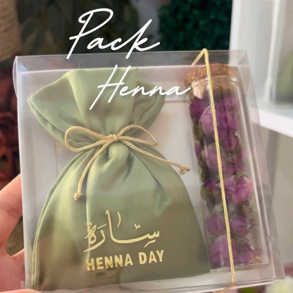Coffret Cadeau Henna Day – Cadeau invité raffiné