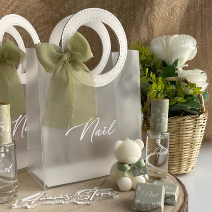 Sac Cadeau Transparent au design chic