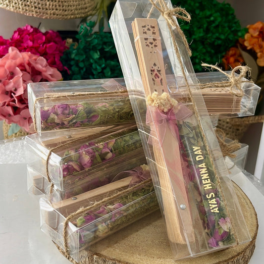 Coffret Henna   – Le charme du bois et la poésie des fleurs