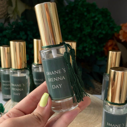 Flacon Parfumé Personnalisé -Nature & Élégance