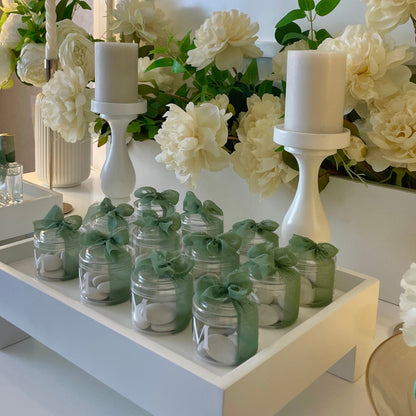 Boîte Dragées Transparente Personnalisée