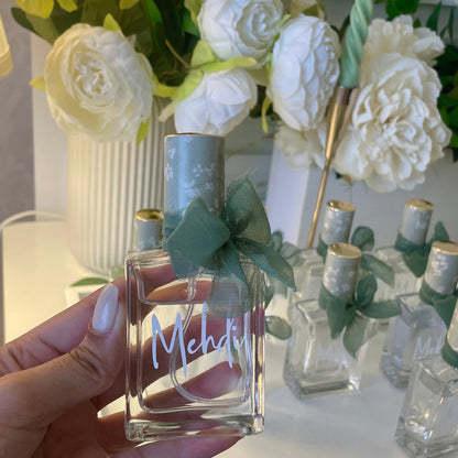 Parfum personnalisé avec Nœud Vert