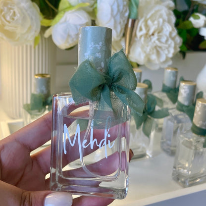 Parfum personnalisé avec Nœud Vert