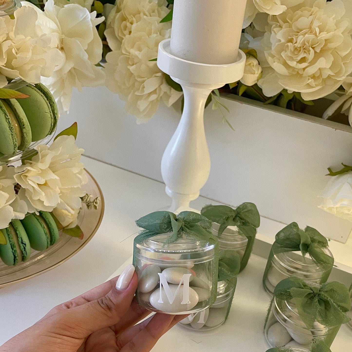 Boîte Dragées Transparente Personnalisée