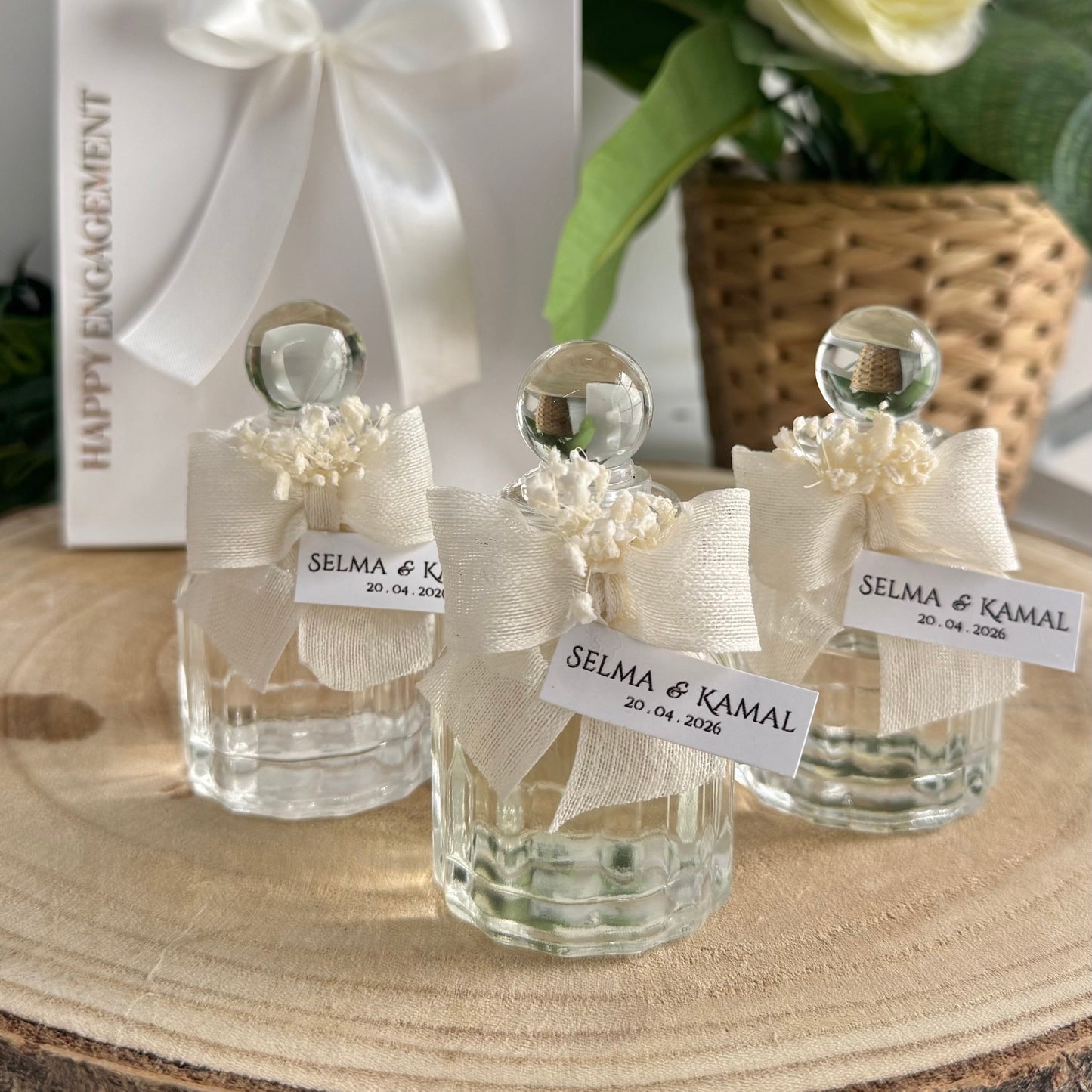 Flacon Parfumé Personnalisé – Cadeau Invité Chic