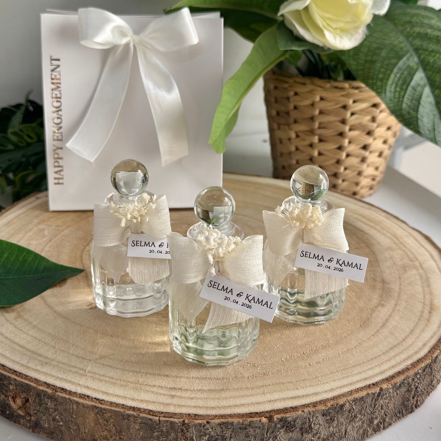 Flacon Parfumé Personnalisé – Cadeau Invité Chic