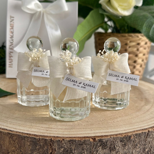Flacon Parfumé Personnalisé – Cadeau Invité Chic