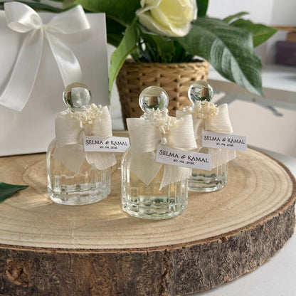 Flacon Parfumé Personnalisé – Cadeau Invité Chic