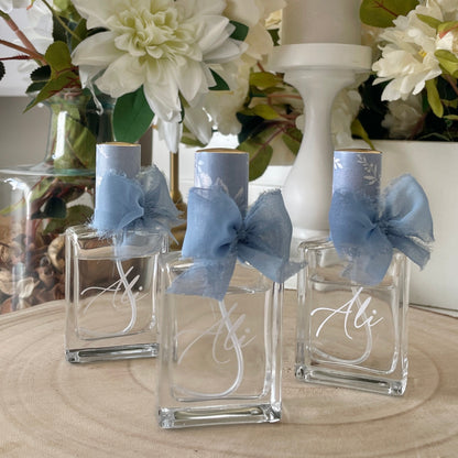 Parfum personnalisé avec Nœud Bleu
