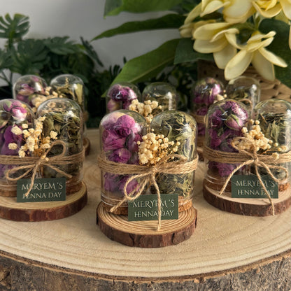 Duo de Cloches Personnalisées –  Harmonie Florale