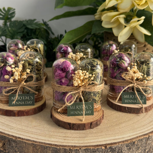 Duo de Cloches Personnalisées –  Harmonie Florale