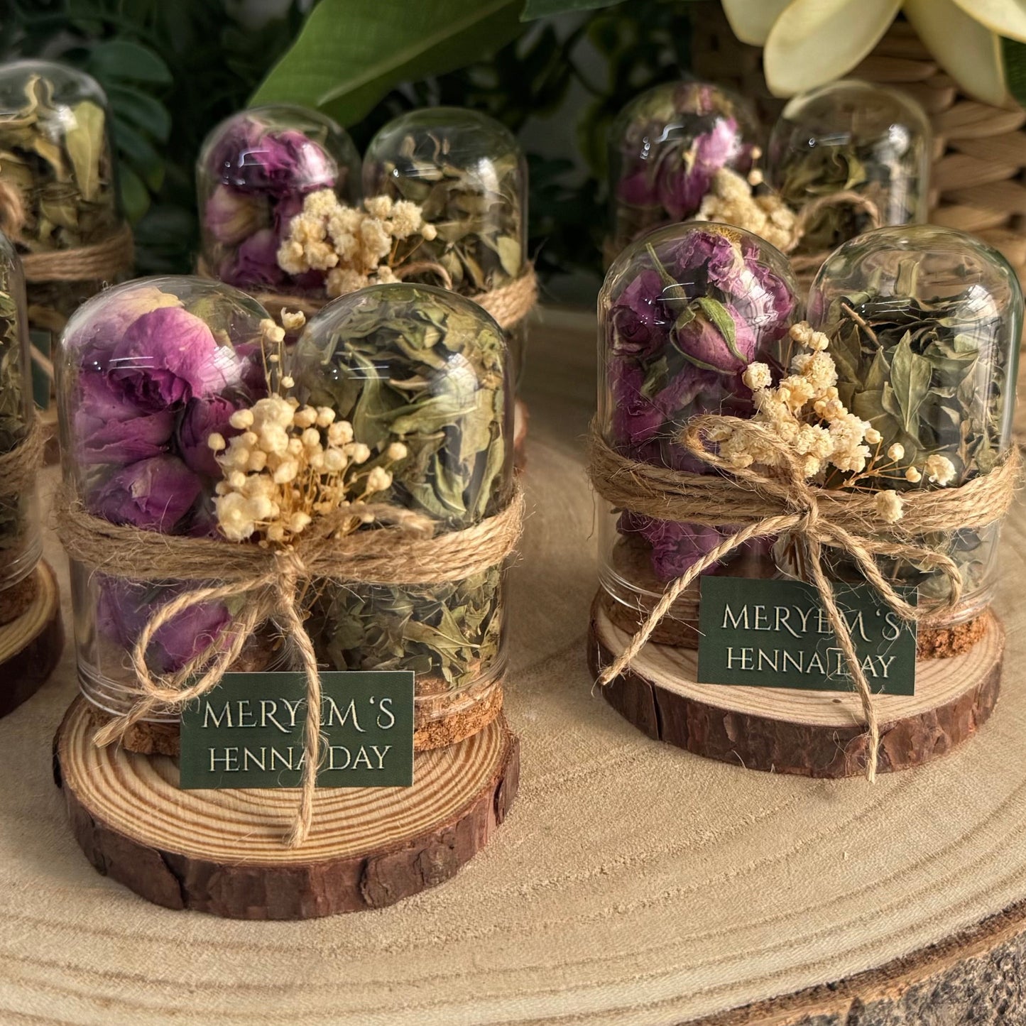 Duo de Cloches Personnalisées –  Harmonie Florale