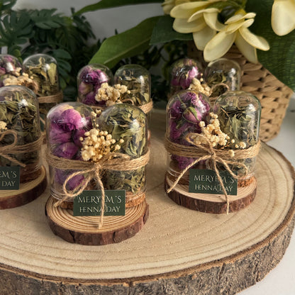 Duo de Cloches Personnalisées –  Harmonie Florale
