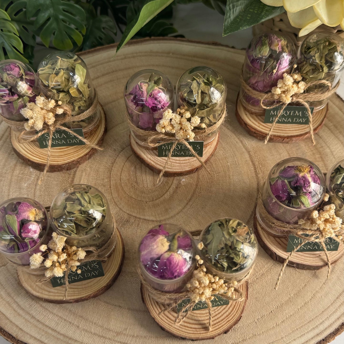 Duo de Cloches Personnalisées –  Harmonie Florale