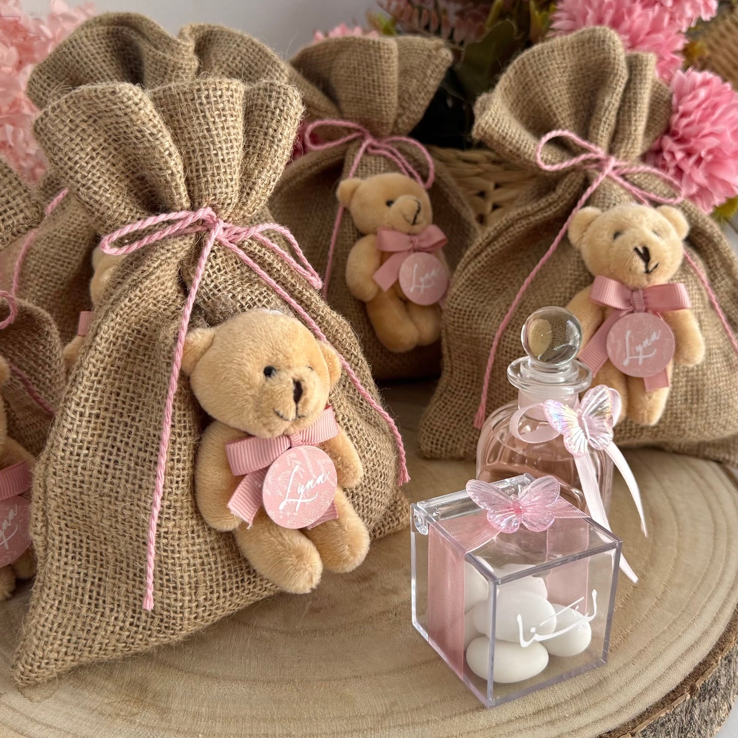 Coffret Cadeau Personnalisé – Parfum & Dragées