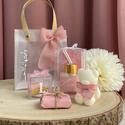 Coffret “Tendresse Rosée – Souvenir de Baptême