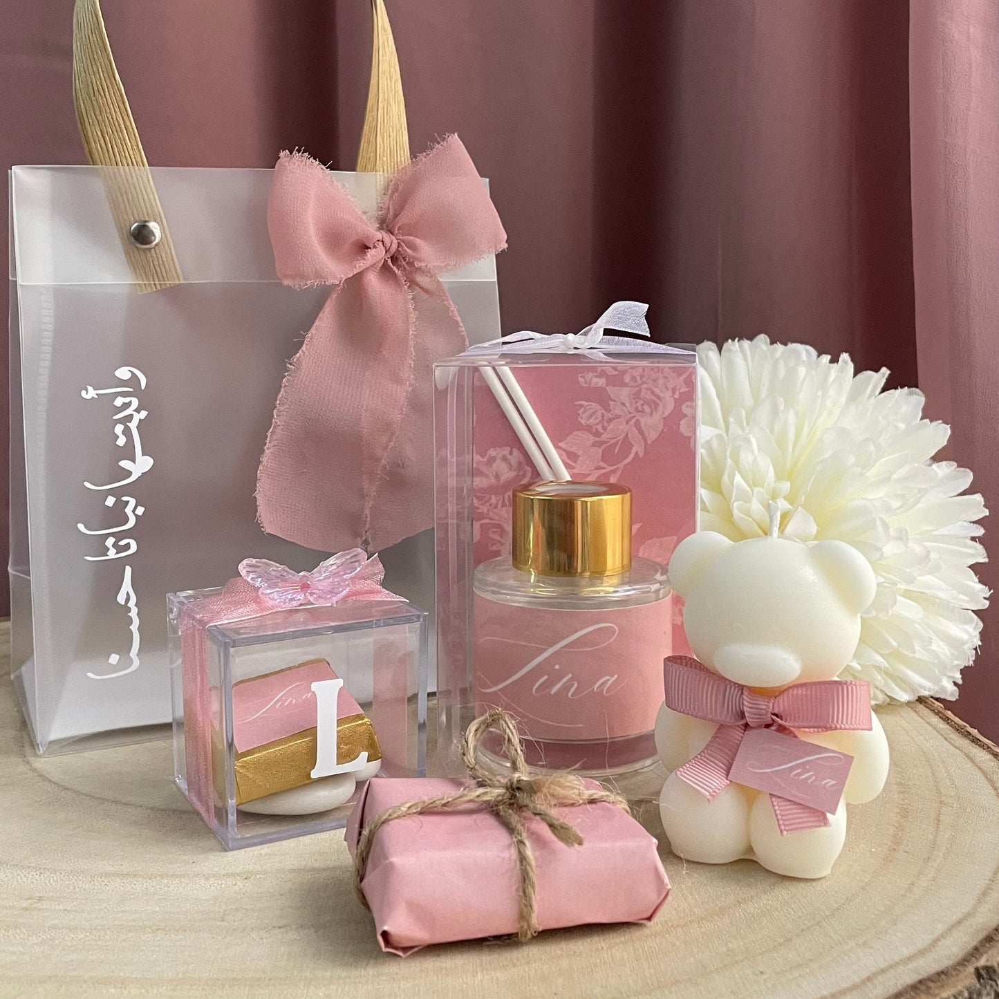 Coffret “Tendresse Rosée – Souvenir de Baptême