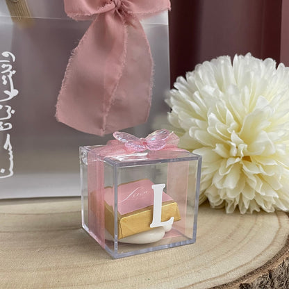 Boîte cube prestige – raffiné et délicat