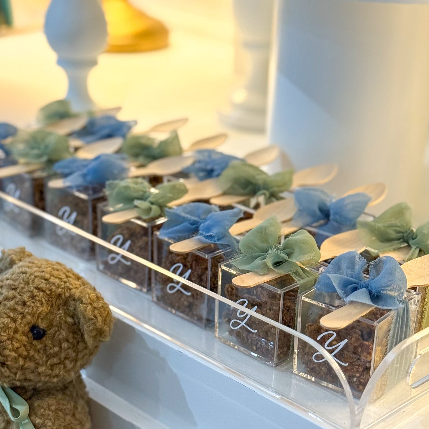 Boîte VIDE en plexiglas décorée – idéale pour Selou