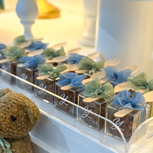 Boîte VIDE en plexiglas décorée – idéale pour Selou