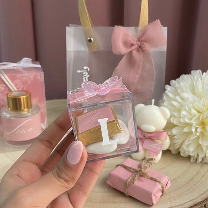 Boîte cube prestige – raffiné et délicat