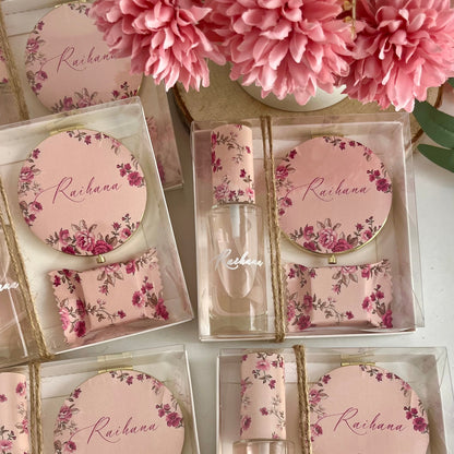 Coffret Cadeau – Parfum, Miroir & Nougat