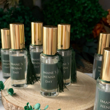 Flacon Parfumé Personnalisé -Nature & Élégance
