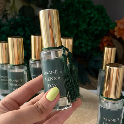 Flacon Parfumé Personnalisé -Nature & Élégance